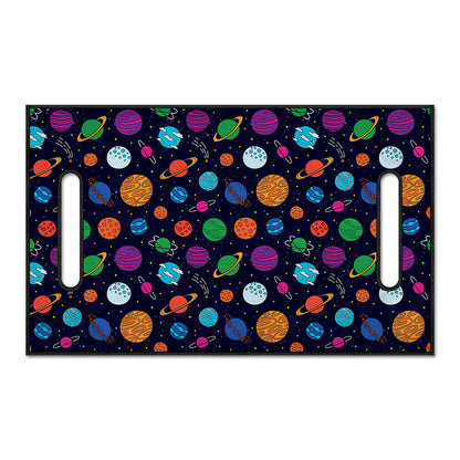Doodle Planets Pattern Print Golf Cart Seat Cover