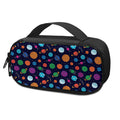 Doodle Planets Pattern Print Portable Cooler Travel Case