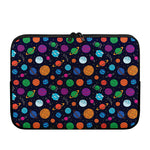 Doodle Planets Pattern Print Laptop Sleeve