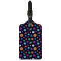 Doodle Planets Pattern Print Luggage Tag