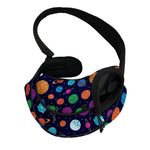 Doodle Planets Pattern Print Pet Sling Carrier