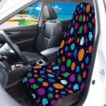 Doodle Planets Pattern Print Waterproof Car Seat Cover
