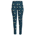 Doodle Rocket Pattern Print High-Waisted Pocket Leggings