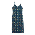 Doodle Rocket Pattern Print Jersey Midi Cami Dress