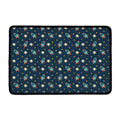 Doodle Rocket Pattern Print Kitchen Mat