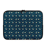 Doodle Rocket Pattern Print Laptop Sleeve
