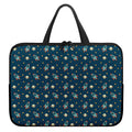 Doodle Rocket Pattern Print Laptop Sleeve With Handle