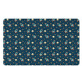 Doodle Rocket Pattern Print Polyester Doormat