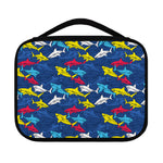 Doodle Shark Pattern Print Classic Bible Case