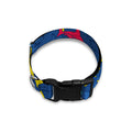 Doodle Shark Pattern Print Dog Collar