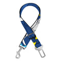 Doodle Shark Pattern Print Dog Seat Belt