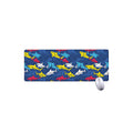 Doodle Shark Pattern Print Extended Mouse Pad