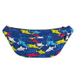 Doodle Shark Pattern Print Fanny Pack