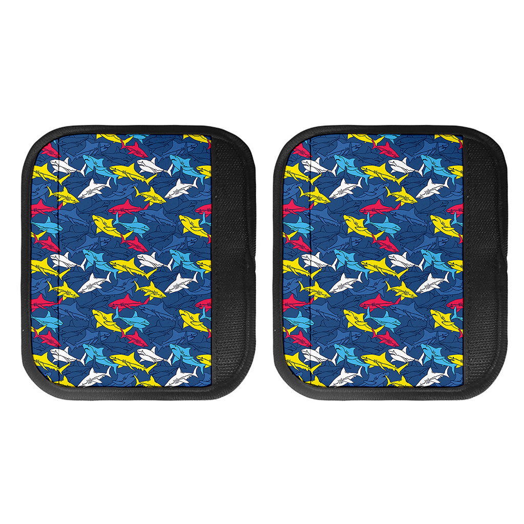 Doodle Shark Pattern Print Handle Covers