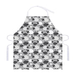 Doodle Sheep Pattern Print Adjustable Apron