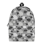 Doodle Sheep Pattern Print Backpack