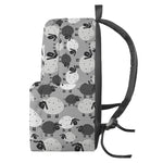 Doodle Sheep Pattern Print Backpack