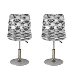 Doodle Sheep Pattern Print Bar Stool Covers