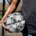 Doodle Sheep Pattern Print Basketball