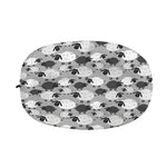 Doodle Sheep Pattern Print Car Side Mirror Covers
