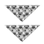 Doodle Sheep Pattern Print Dog Bandana