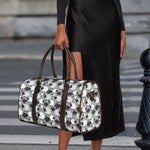 Doodle Sheep Pattern Print Duffle Bag