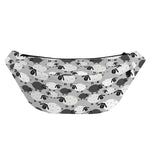 Doodle Sheep Pattern Print Fanny Pack