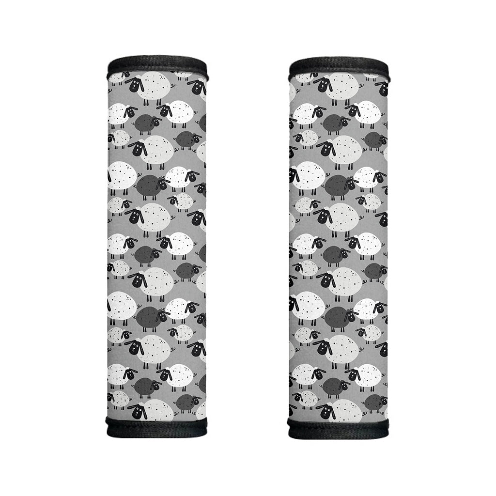 Doodle Sheep Pattern Print Handle Covers