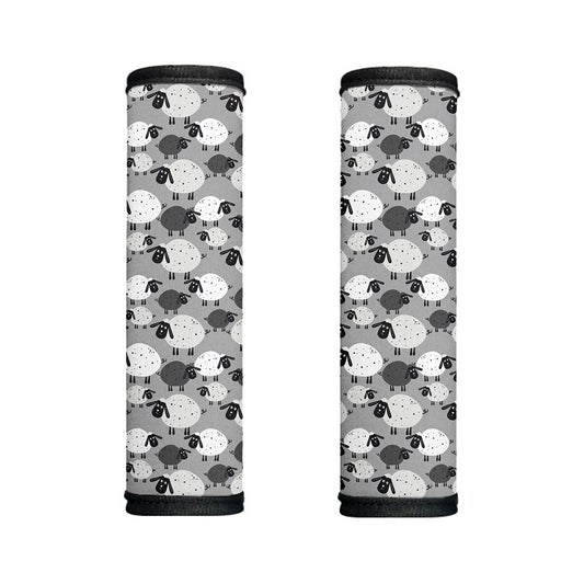 Doodle Sheep Pattern Print Handle Covers