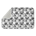 Doodle Sheep Pattern Print Indoor Door Mat