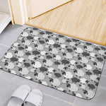Doodle Sheep Pattern Print Indoor Door Mat