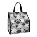 Doodle Sheep Pattern Print Insulated Lunch Tote