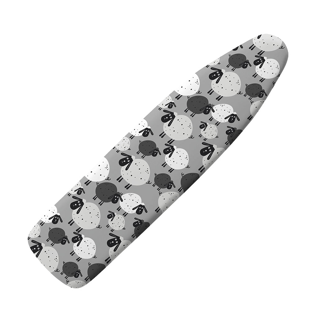 Doodle Sheep Pattern Print Ironing Board Cover