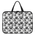 Doodle Sheep Pattern Print Laptop Sleeve With Handle
