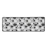 Doodle Sheep Pattern Print Long Kitchen Mat