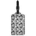 Doodle Sheep Pattern Print Luggage Tag