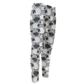 Doodle Sheep Pattern Print Men's Compression Pants