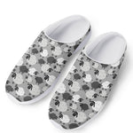 Doodle Sheep Pattern Print Mesh Casual Shoes