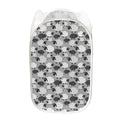 Doodle Sheep Pattern Print Mesh Laundry Hamper