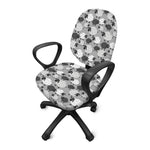Doodle Sheep Pattern Print Office Chair Cover