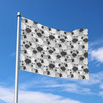 Doodle Sheep Pattern Print Polyester Flag