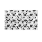 Doodle Sheep Pattern Print Polyester Flag
