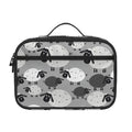 Doodle Sheep Pattern Print Portable Lunch Bag