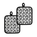 Doodle Sheep Pattern Print Pot Holders