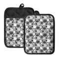 Doodle Sheep Pattern Print Pot Holders With Pocket