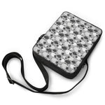 Doodle Sheep Pattern Print Rectangular Crossbody Bag