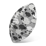 Doodle Sheep Pattern Print Rugby Ball
