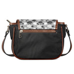 Doodle Sheep Pattern Print Saddle Bag