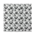 Doodle Sheep Pattern Print Silk Bandana