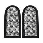 Doodle Sheep Pattern Print Skillet Handle Cover